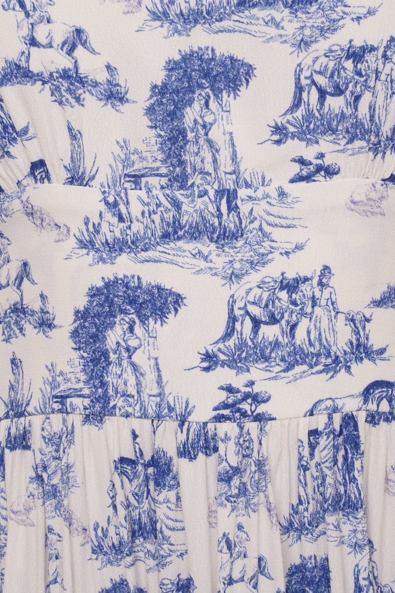 Toile de jouy dolly dress *PRE-ORDER* - Coco Fennell