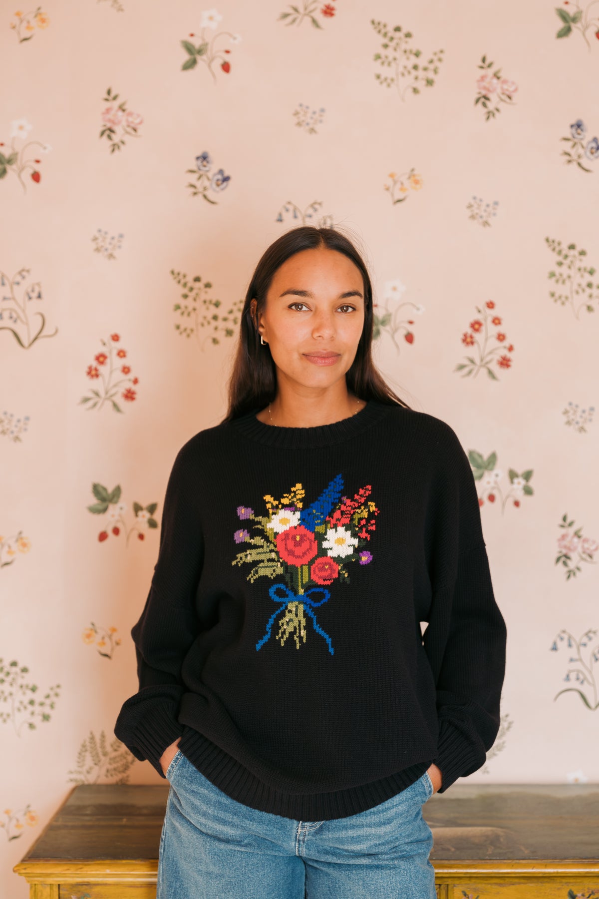 Flower Bunch Unisex Jumper