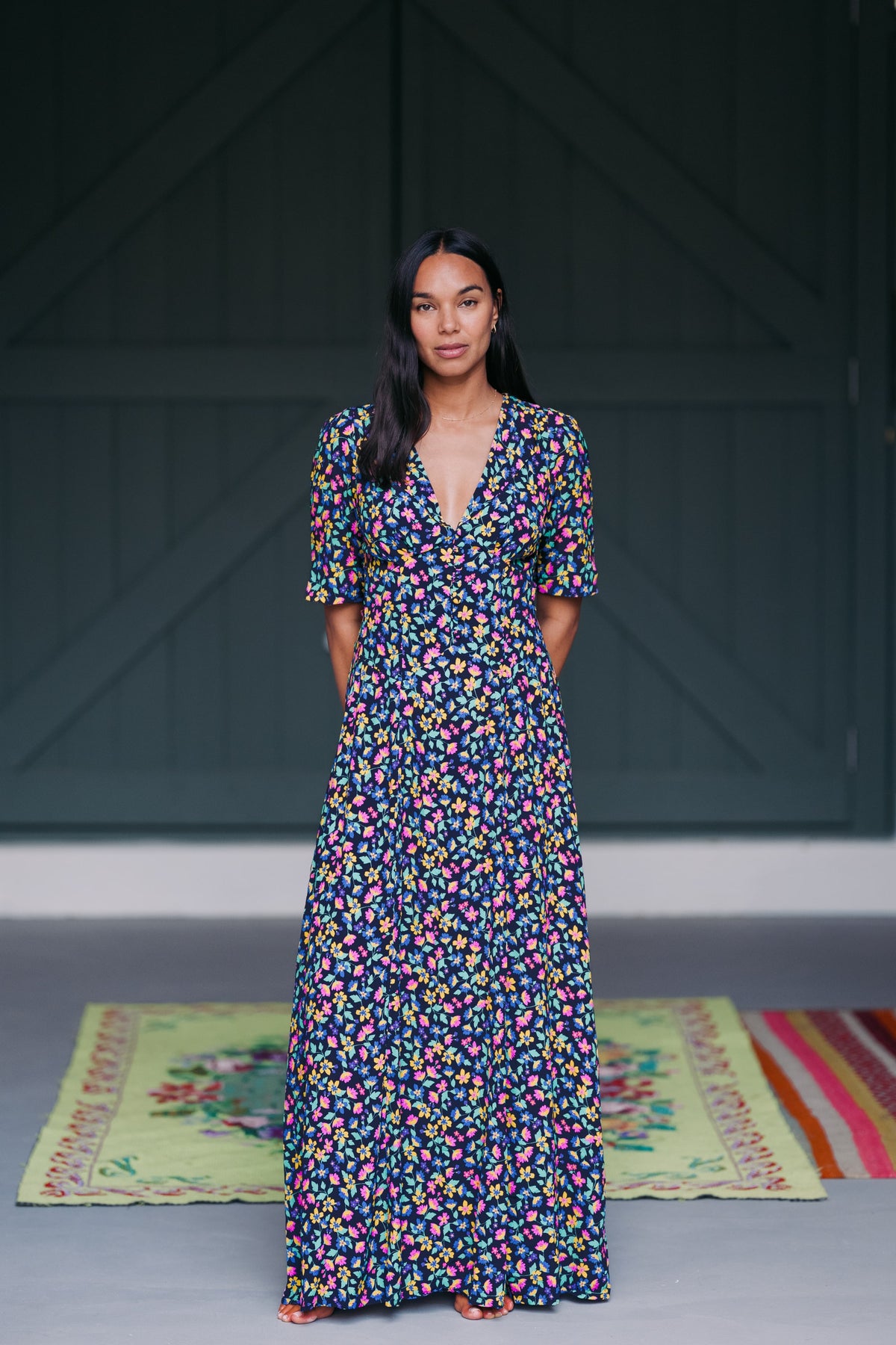 Garden Tea Maxi dress