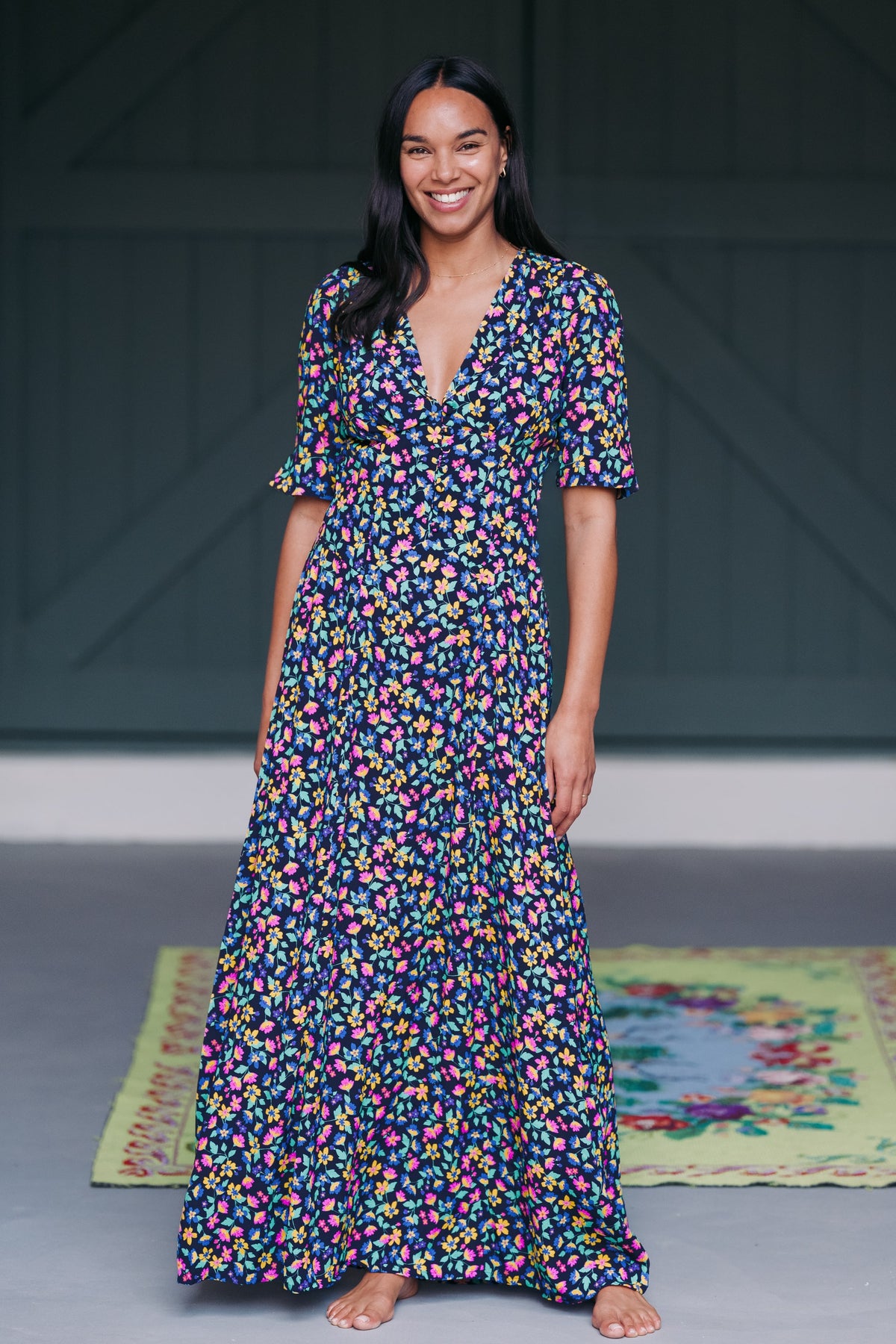 Garden Tea Maxi dress