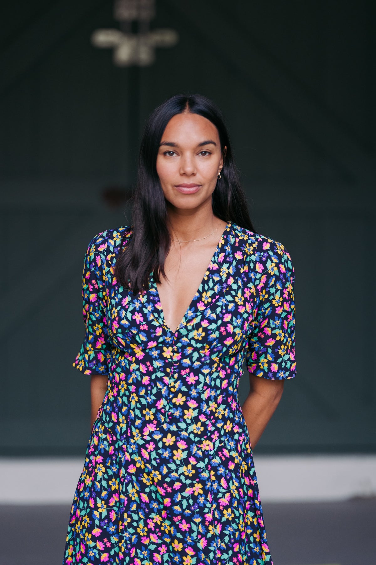 Garden Tea Maxi dress