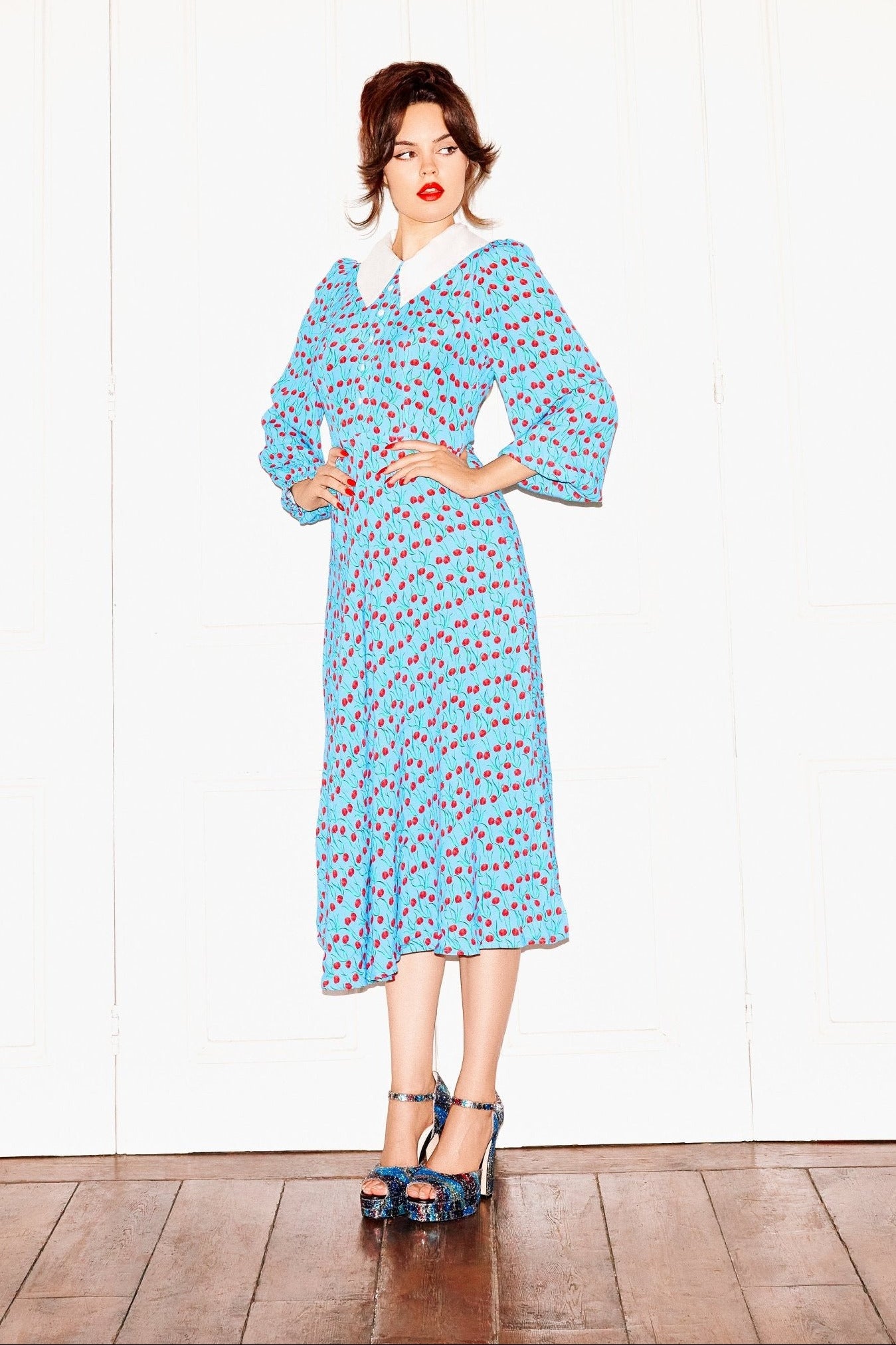 Blue Collar Dress - Coco Fennell