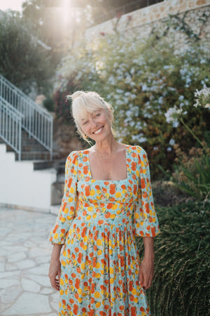 Citrus Dolly Dress - Coco Fennell