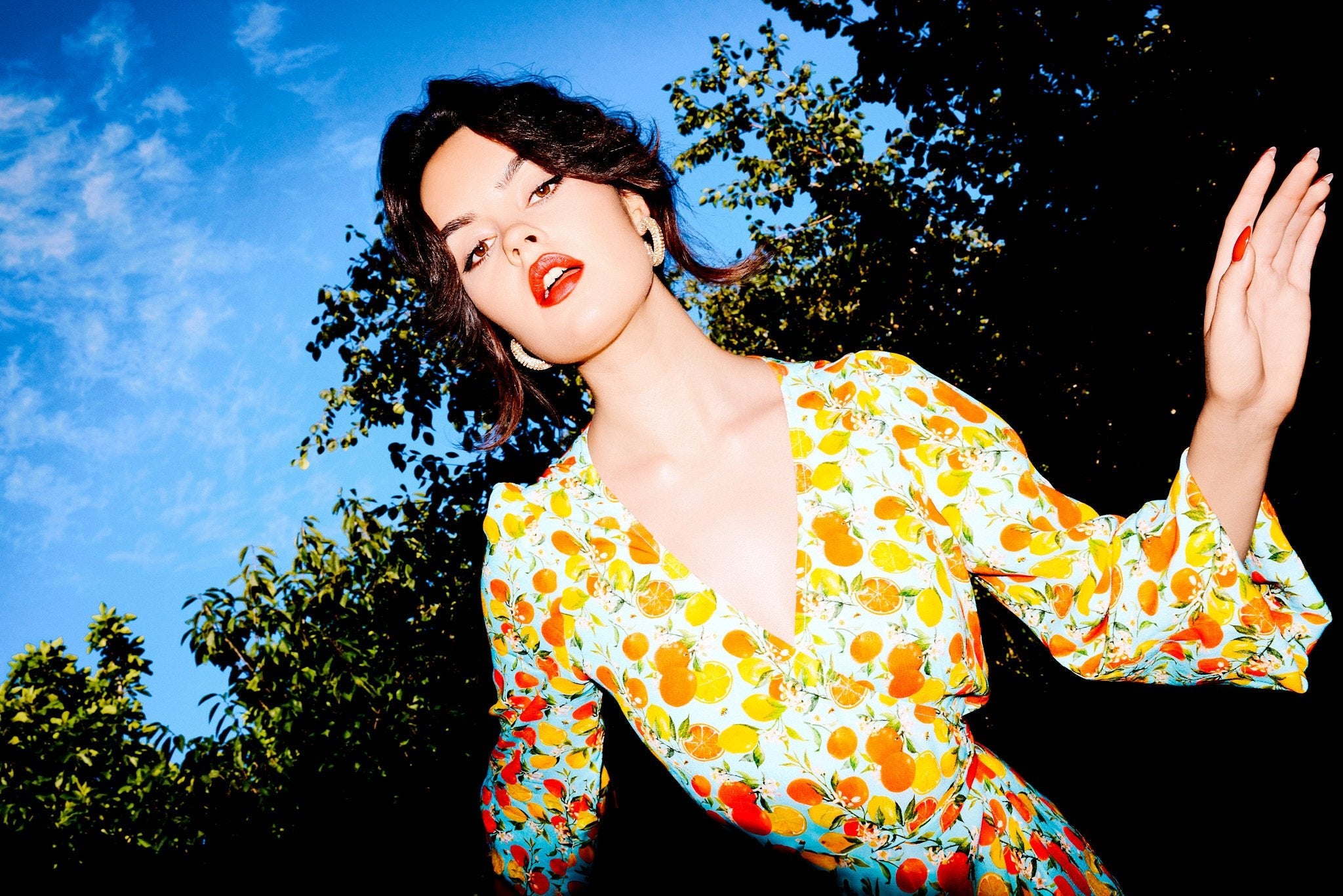 Citrus Wrap Dress - Coco Fennell