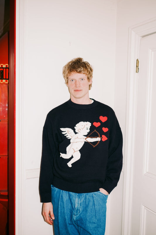 Cupid's heart Unisex Jumper *pre - order* - Coco Fennell