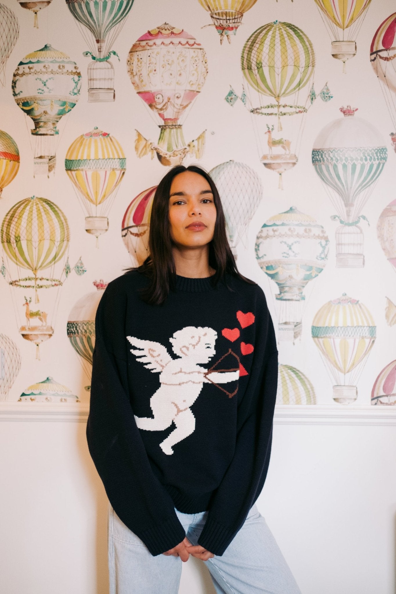 Cupid's heart Unisex Jumper *pre - order* - Coco Fennell