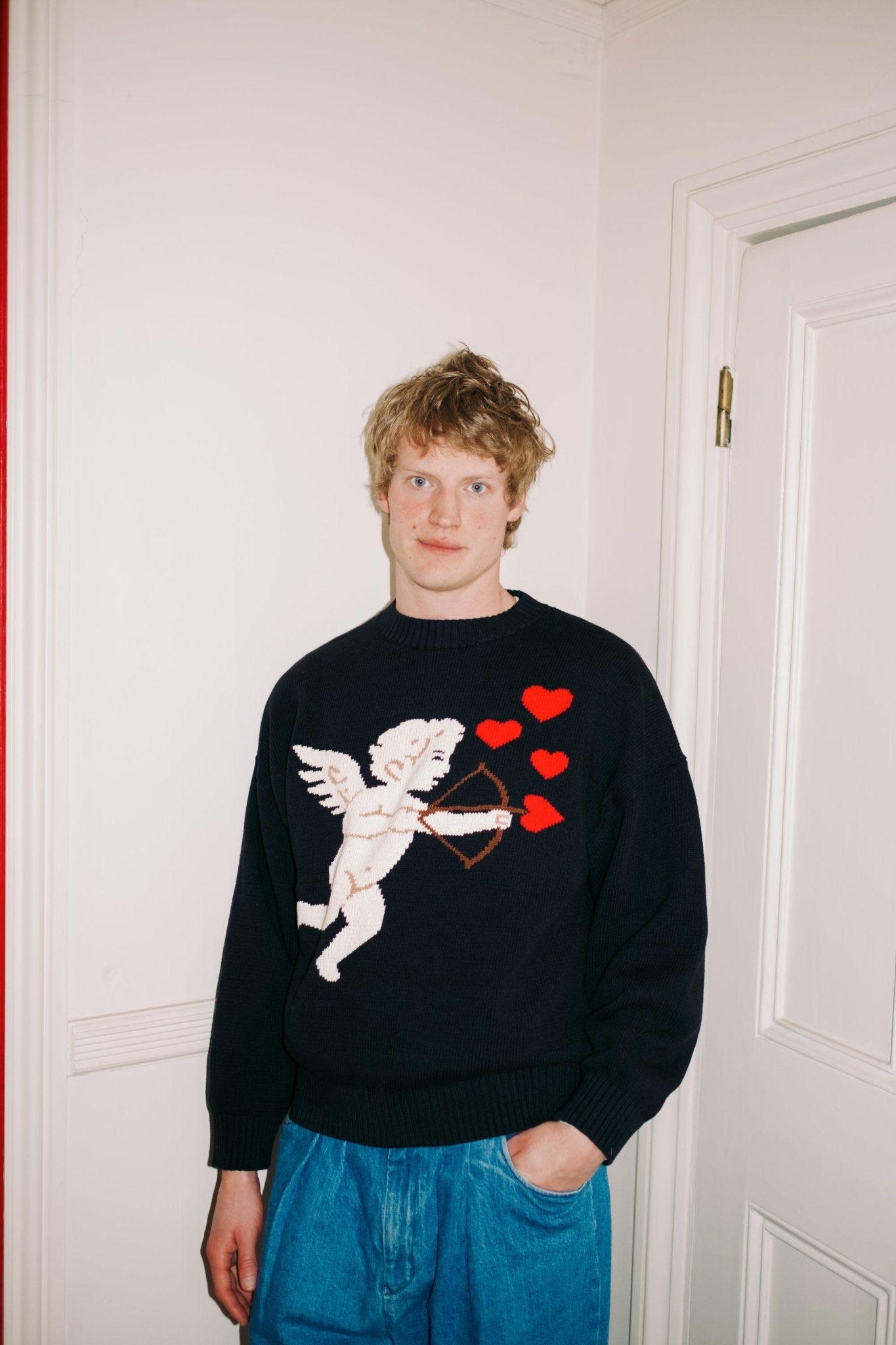 Cupid's heart Unisex Jumper *pre - order* - Coco Fennell