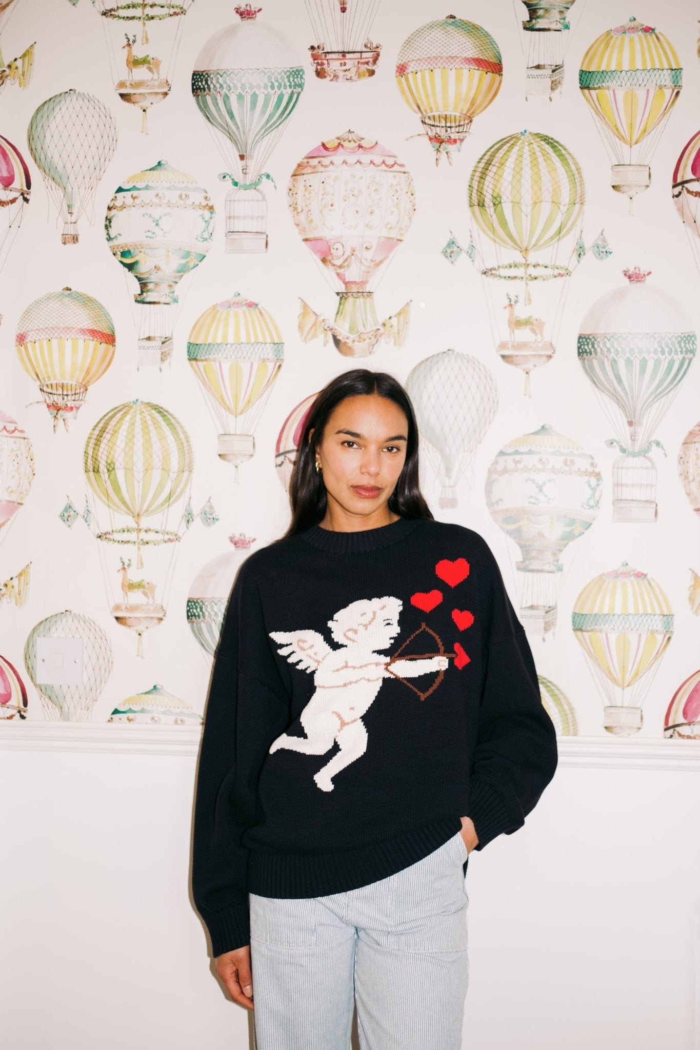 Cupid's heart Unisex Jumper *pre - order* - Coco Fennell
