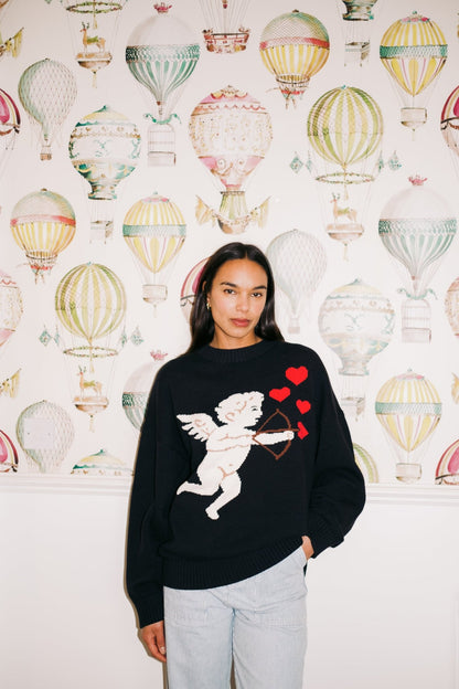 Cupid's heart Unisex Jumper *pre - order* - Coco Fennell