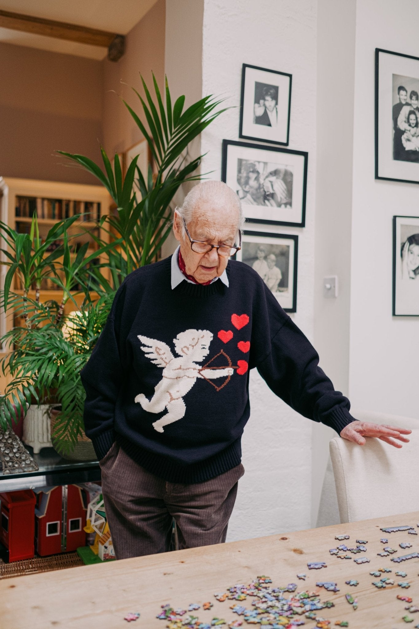Cupid's heart Unisex Jumper *pre - order* - Coco Fennell
