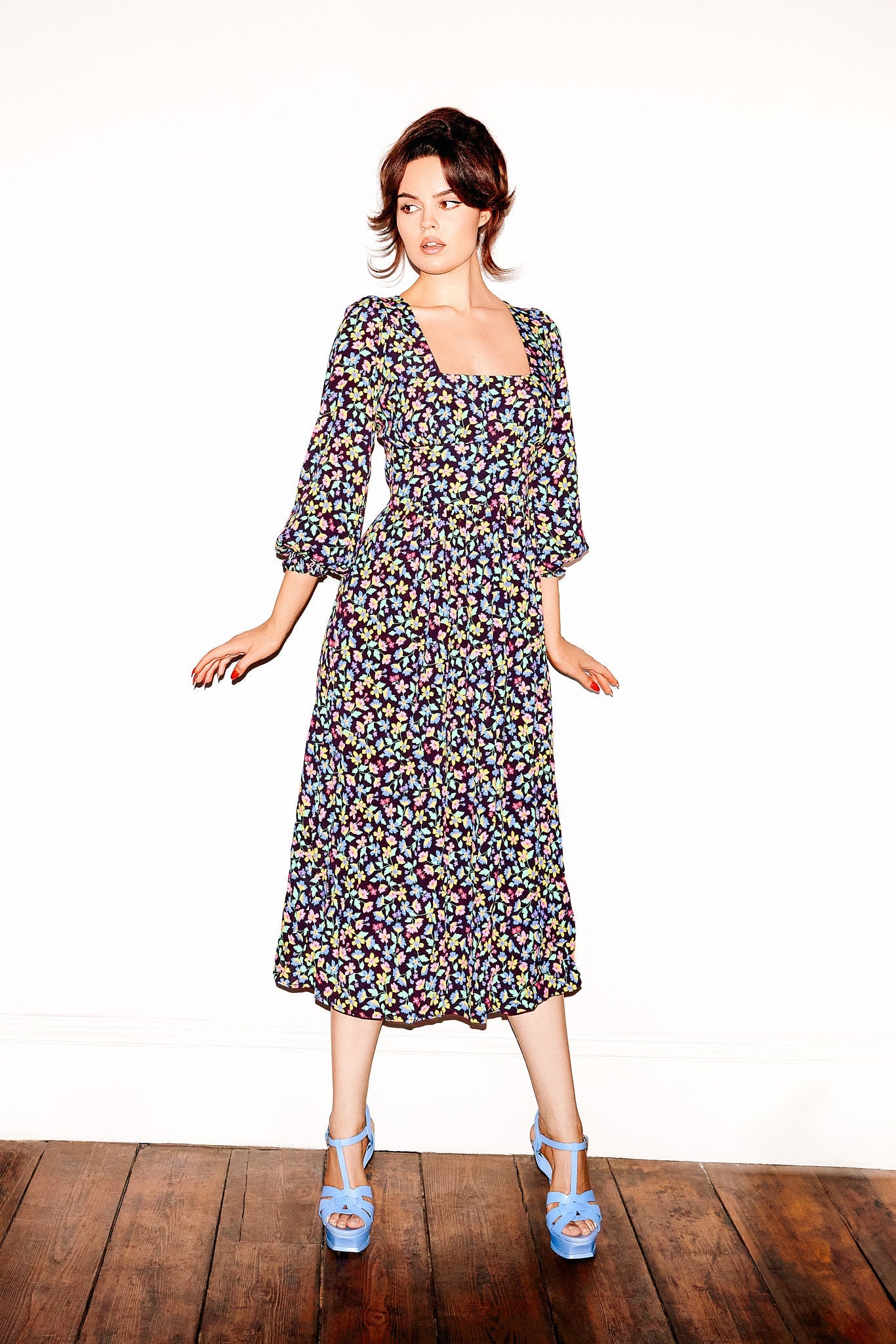 Ditsy flower dolly dress *PRE - ORDER* - Coco Fennell