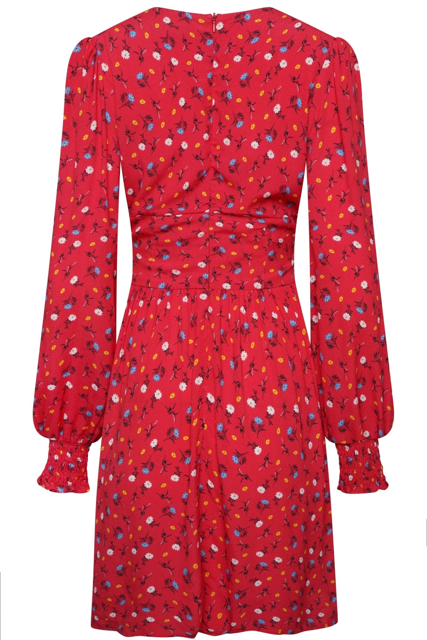 Ditsy lace up mini dress *PRE - ORDER* - Coco Fennell