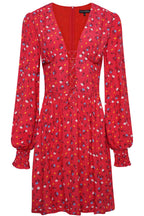 Ditsy lace up mini dress *PRE - ORDER* - Coco Fennell