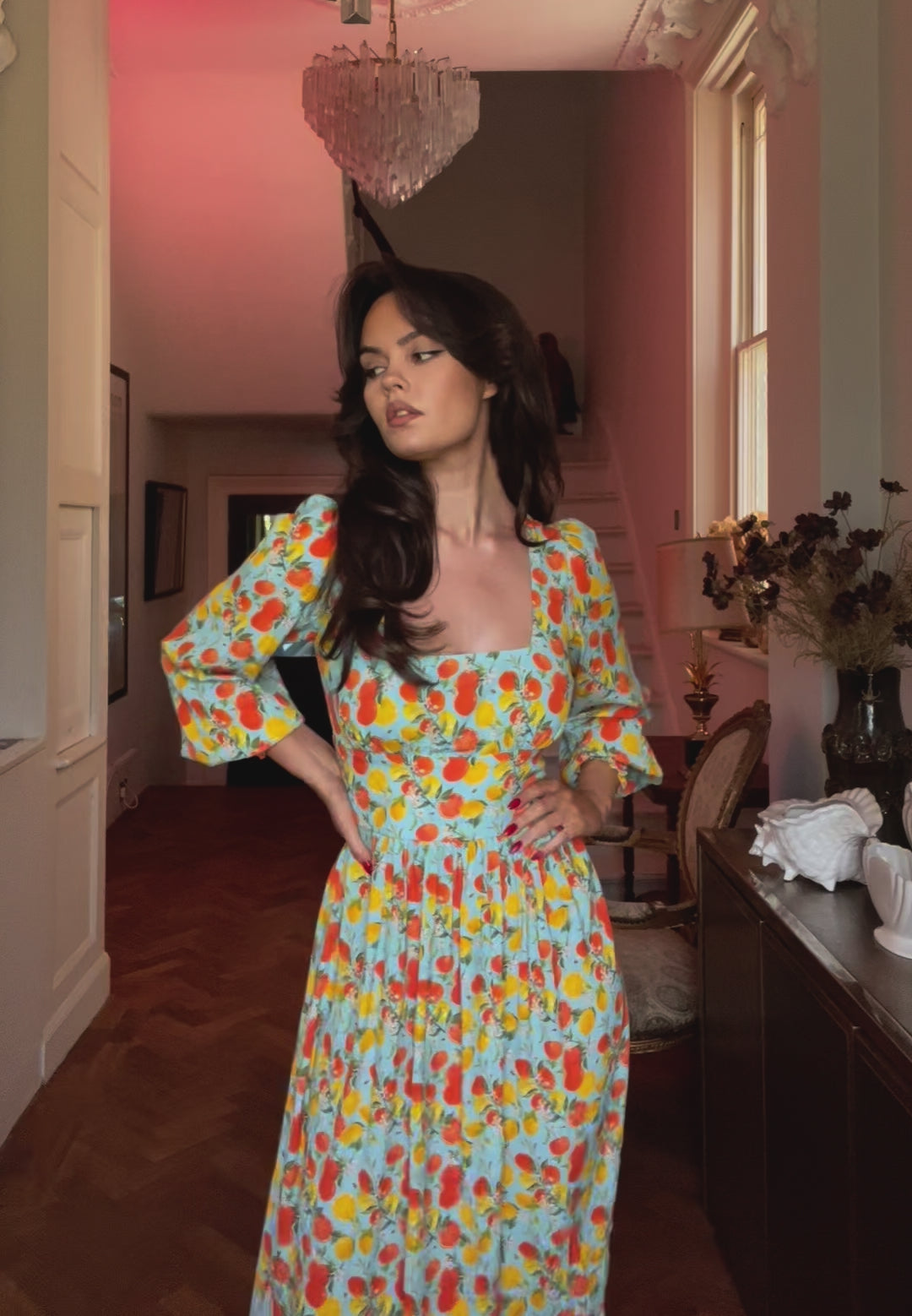 Citrus Dolly Dress