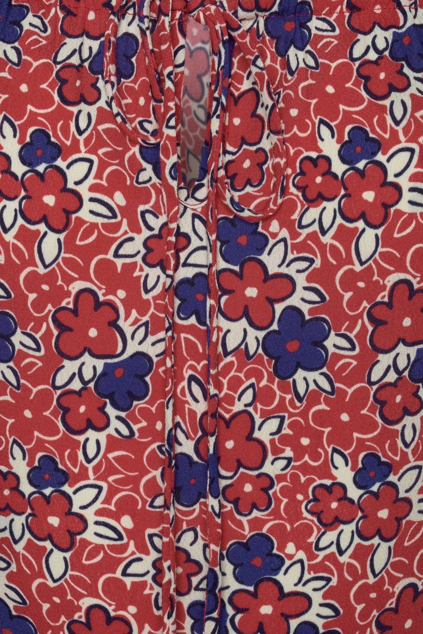 Red Floral Loren Dress - Coco Fennell