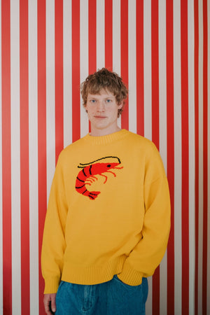 Shrimp Unisex Jumper *pre - order* - Coco Fennell