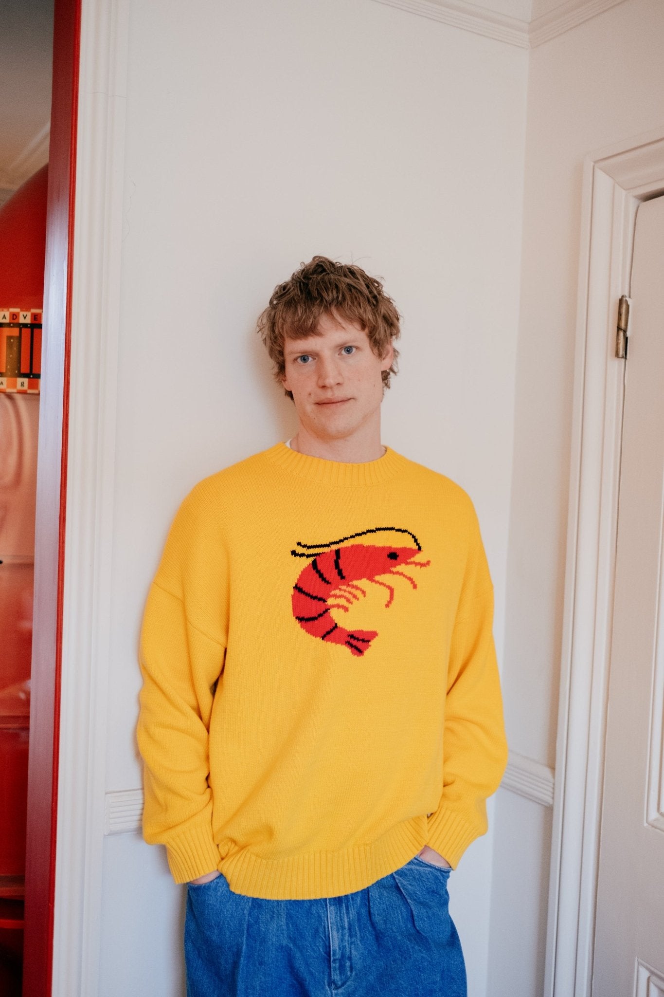 Shrimp Unisex Jumper *pre - order* - Coco Fennell