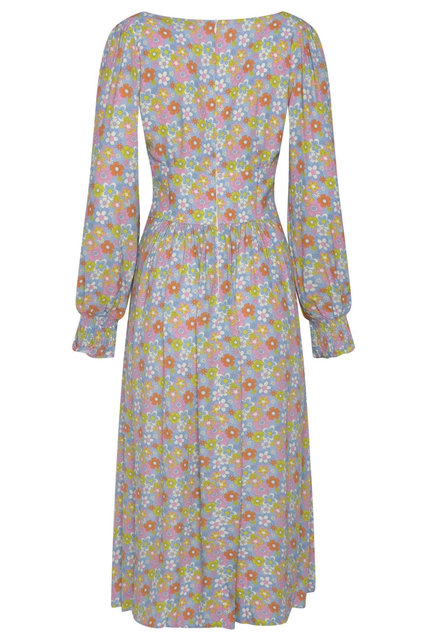 Sixties Flower Dolly Dress - Coco Fennell