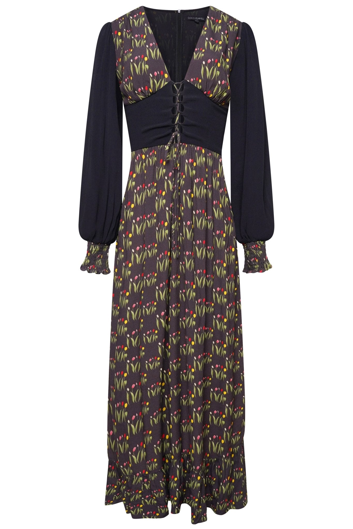 Tulip lace up dress *PRE - ORDER* - Coco Fennell