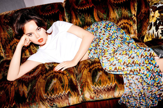 Wavy Flower Skirt - Coco Fennell
