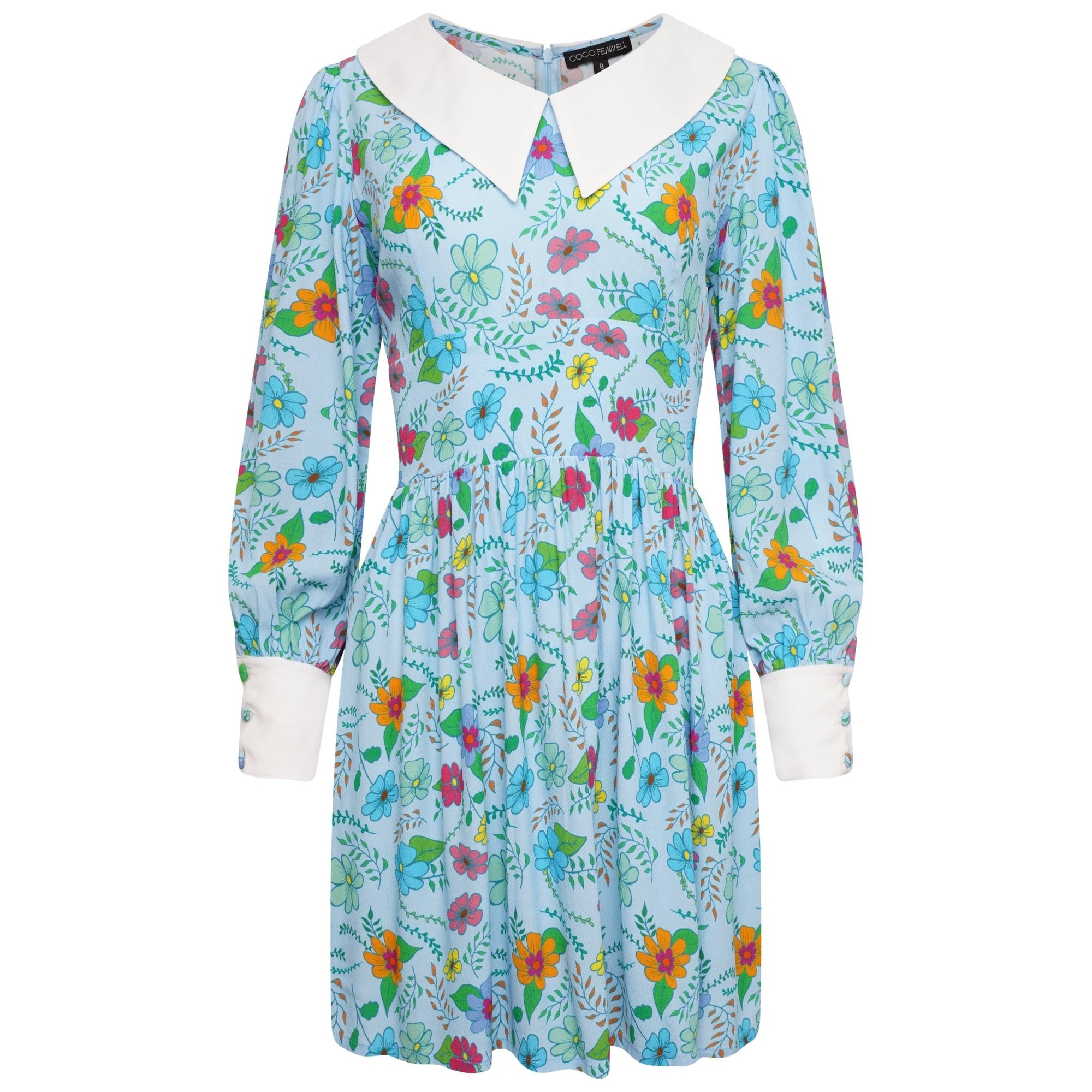 Pranella Fiona Mini Cobalt Blue Dress