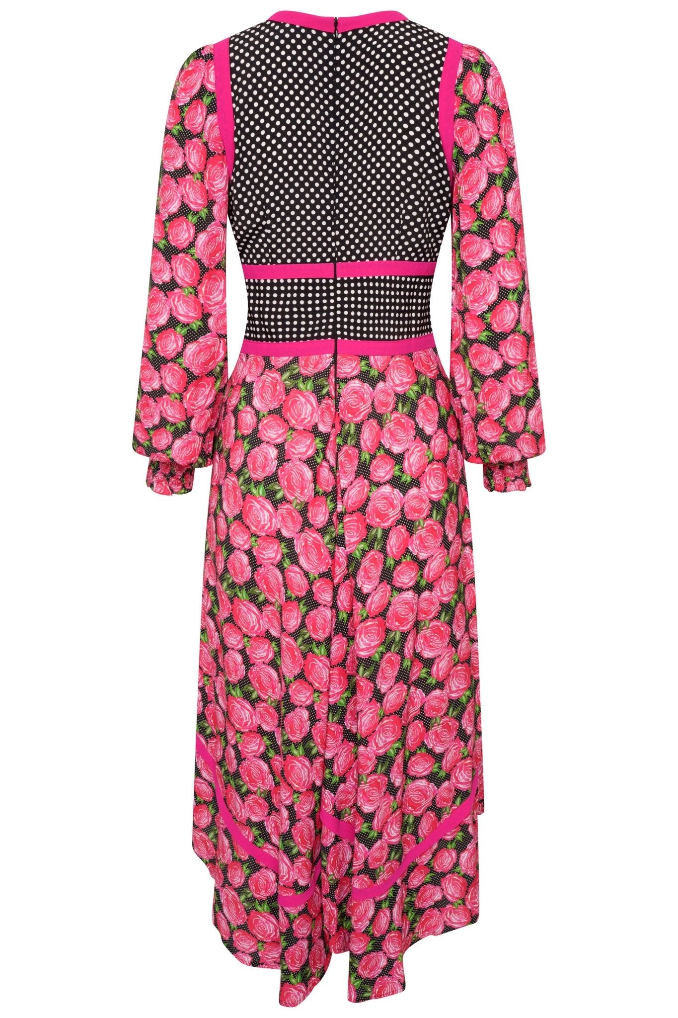 Black rose dirndl dress *PRE-ORDER* - Coco Fennell