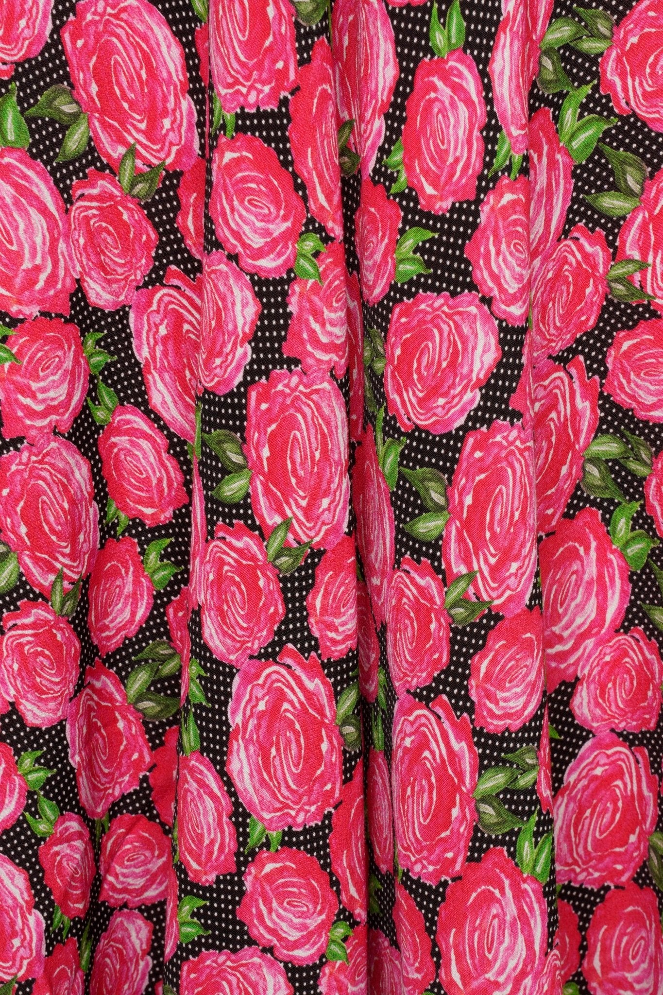 Black rose dirndl dress *PRE-ORDER* - Coco Fennell