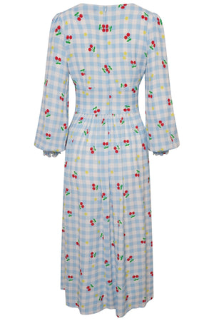 Cherry gingham dolly dress - Coco Fennell