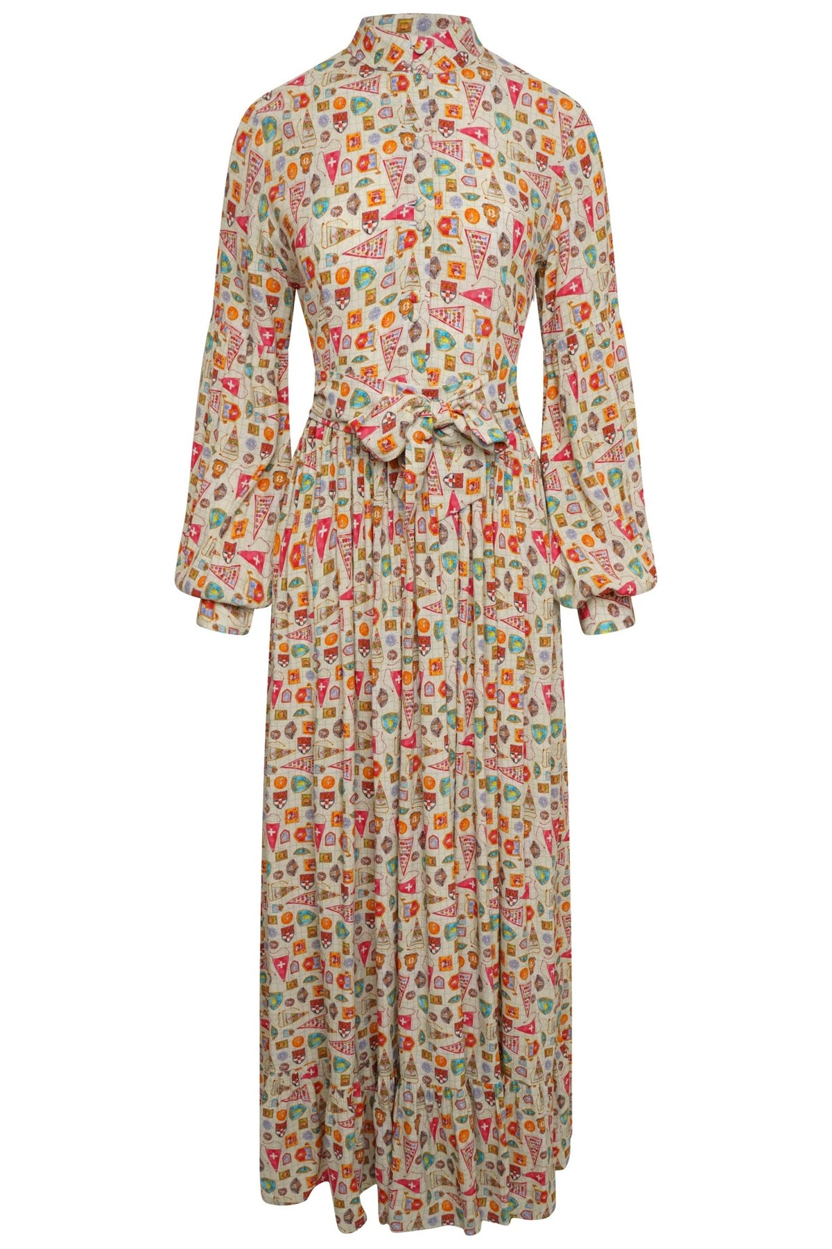 Coco Fennell Coco X Emily May Viscose Crepe Scout Dress