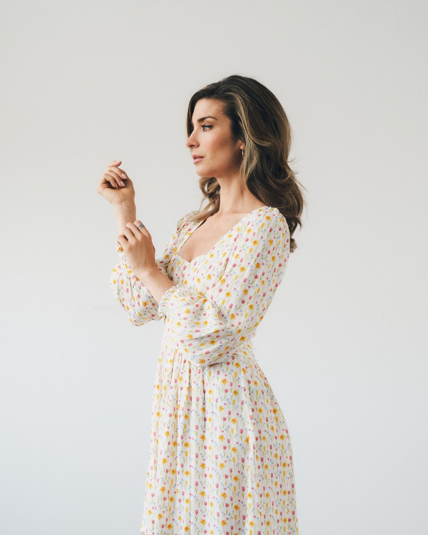 Daffodil dolly mini dress - Coco Fennell