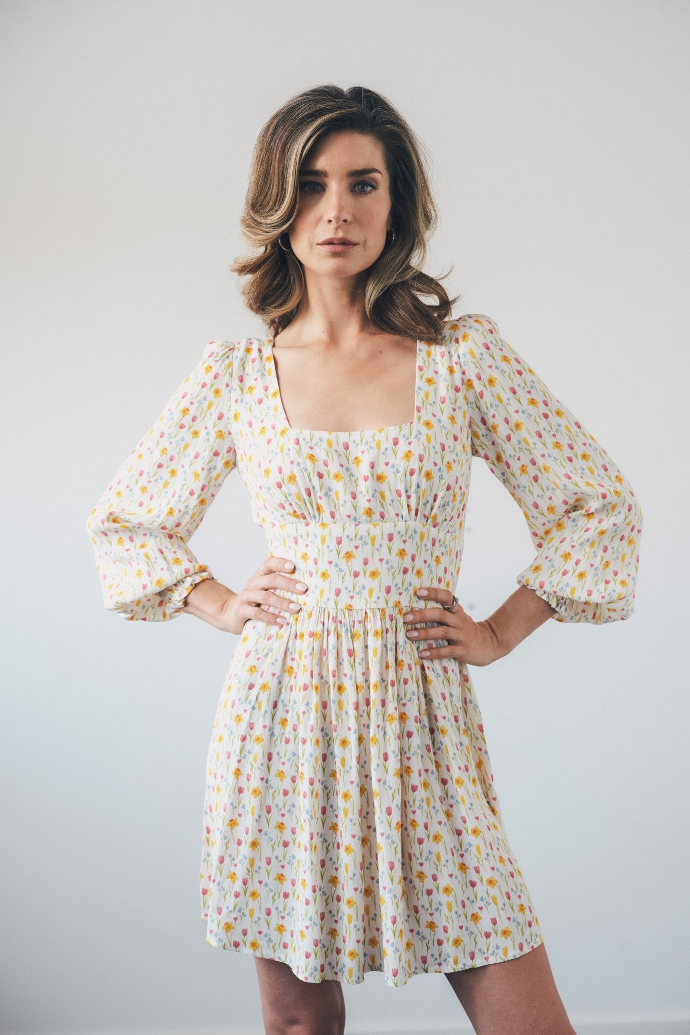 Daffodil dolly mini dress - Coco Fennell