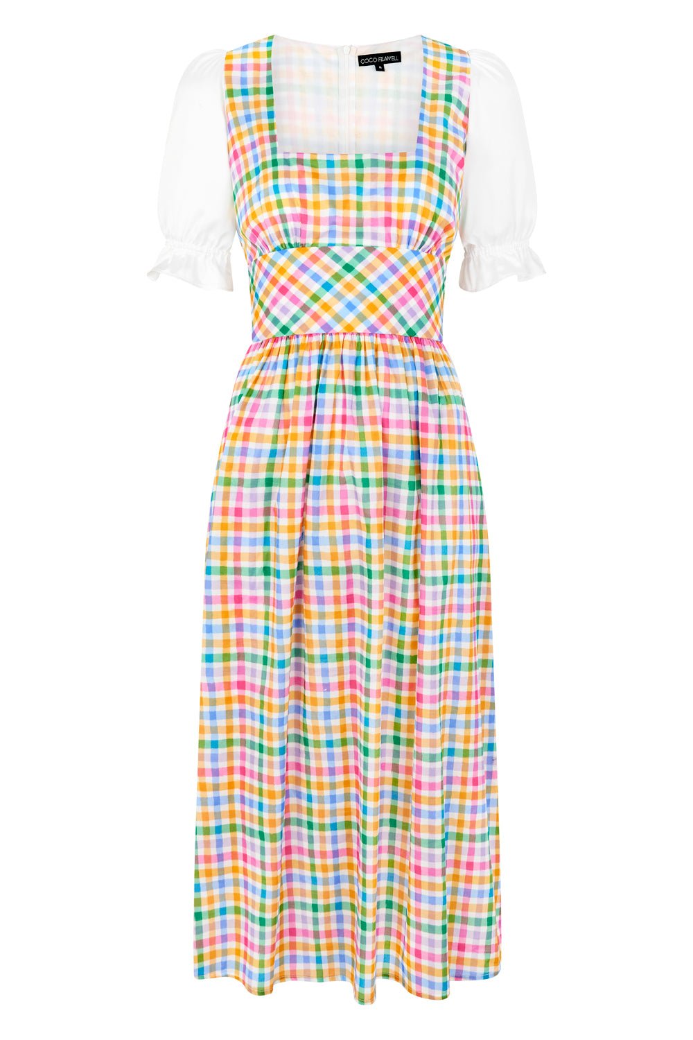 Gingham dirndl dress - Coco Fennell