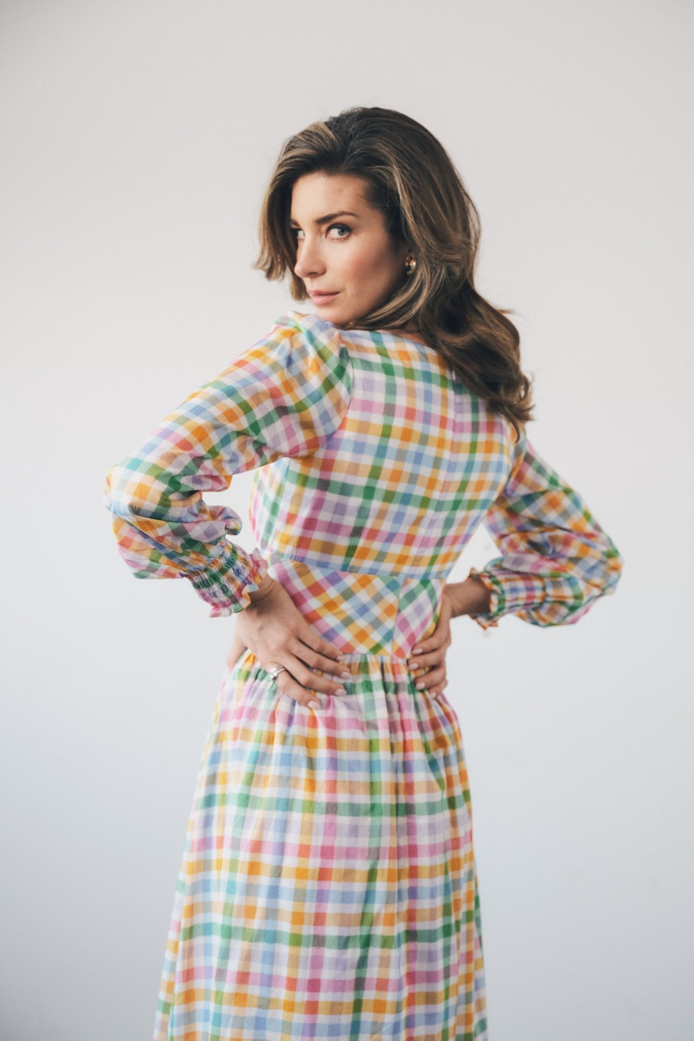 Gingham dolly dress - Coco Fennell
