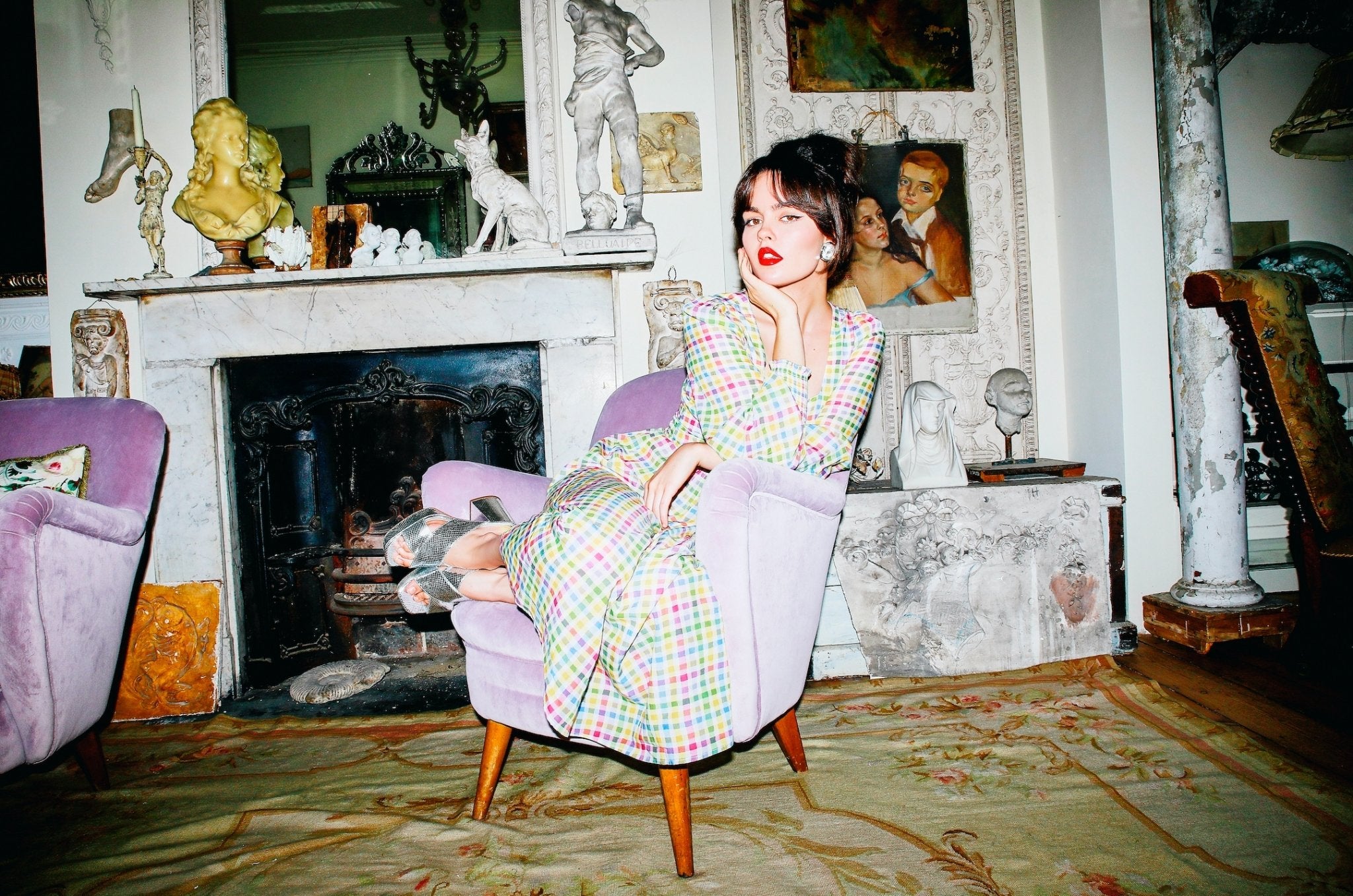 Gingham dolly dress - Coco Fennell