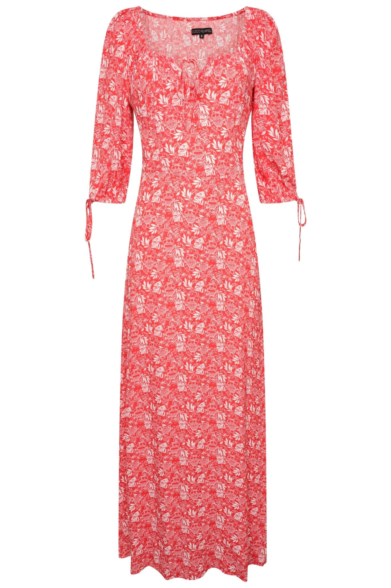 Leaf and vase dress *PRE-ORDER* - Coco Fennell