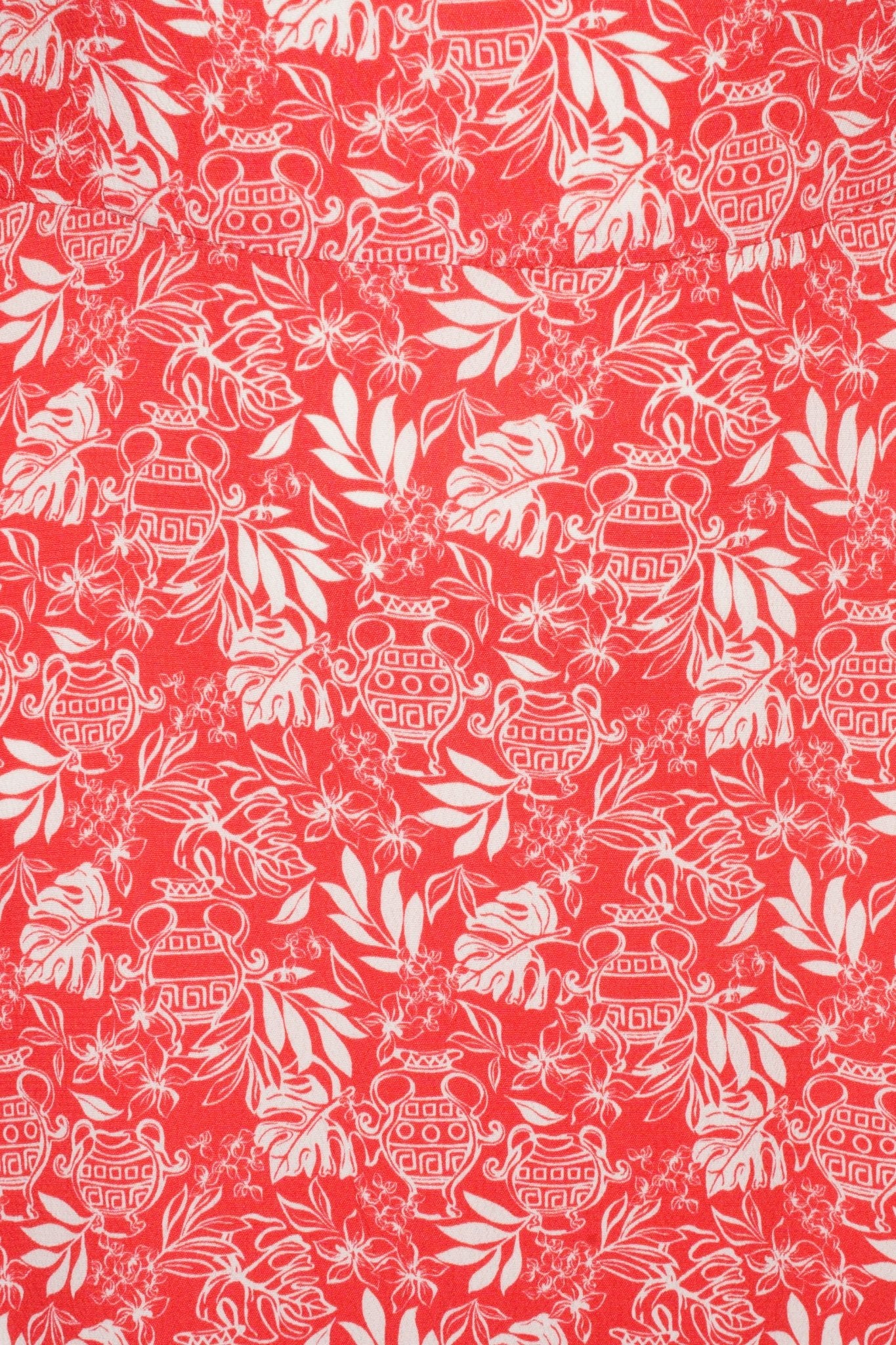 Leaf and vase dress *PRE-ORDER* - Coco Fennell