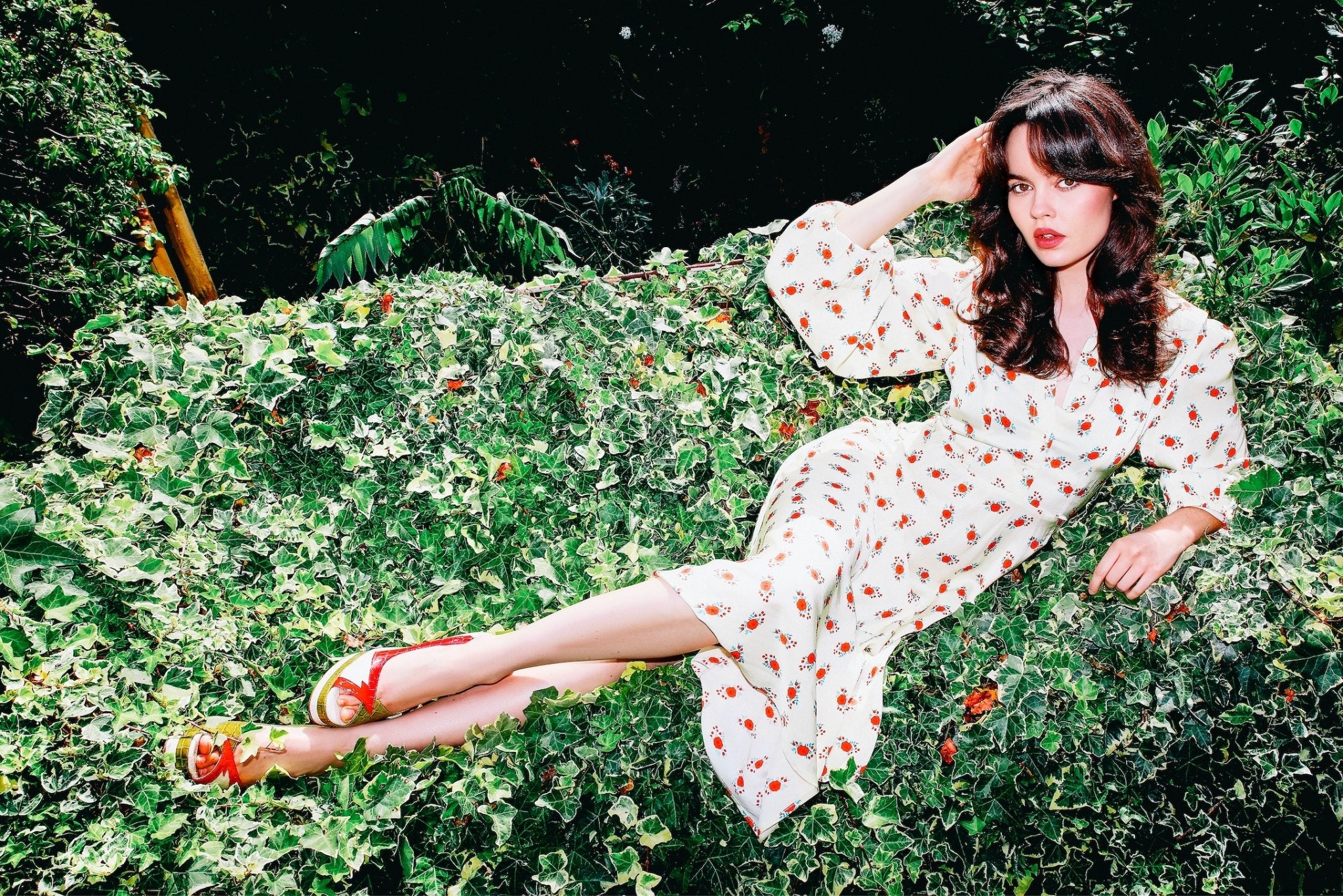 Rose collar dress - Coco Fennell