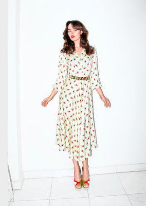 Rose collar dress - Coco Fennell