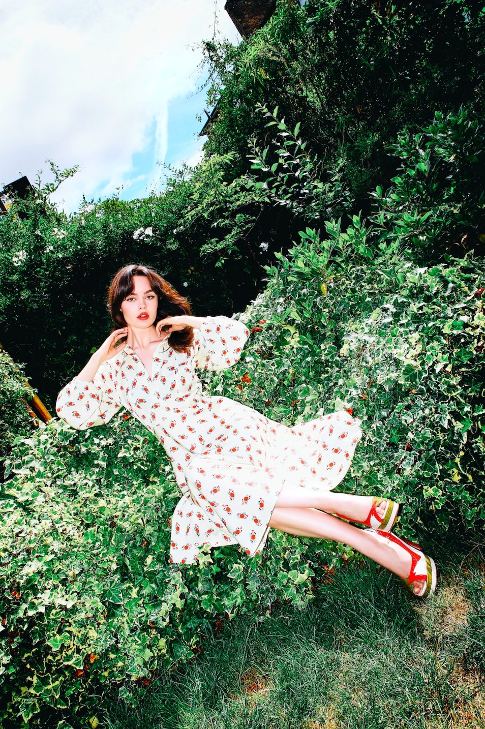 Rose collar dress - Coco Fennell