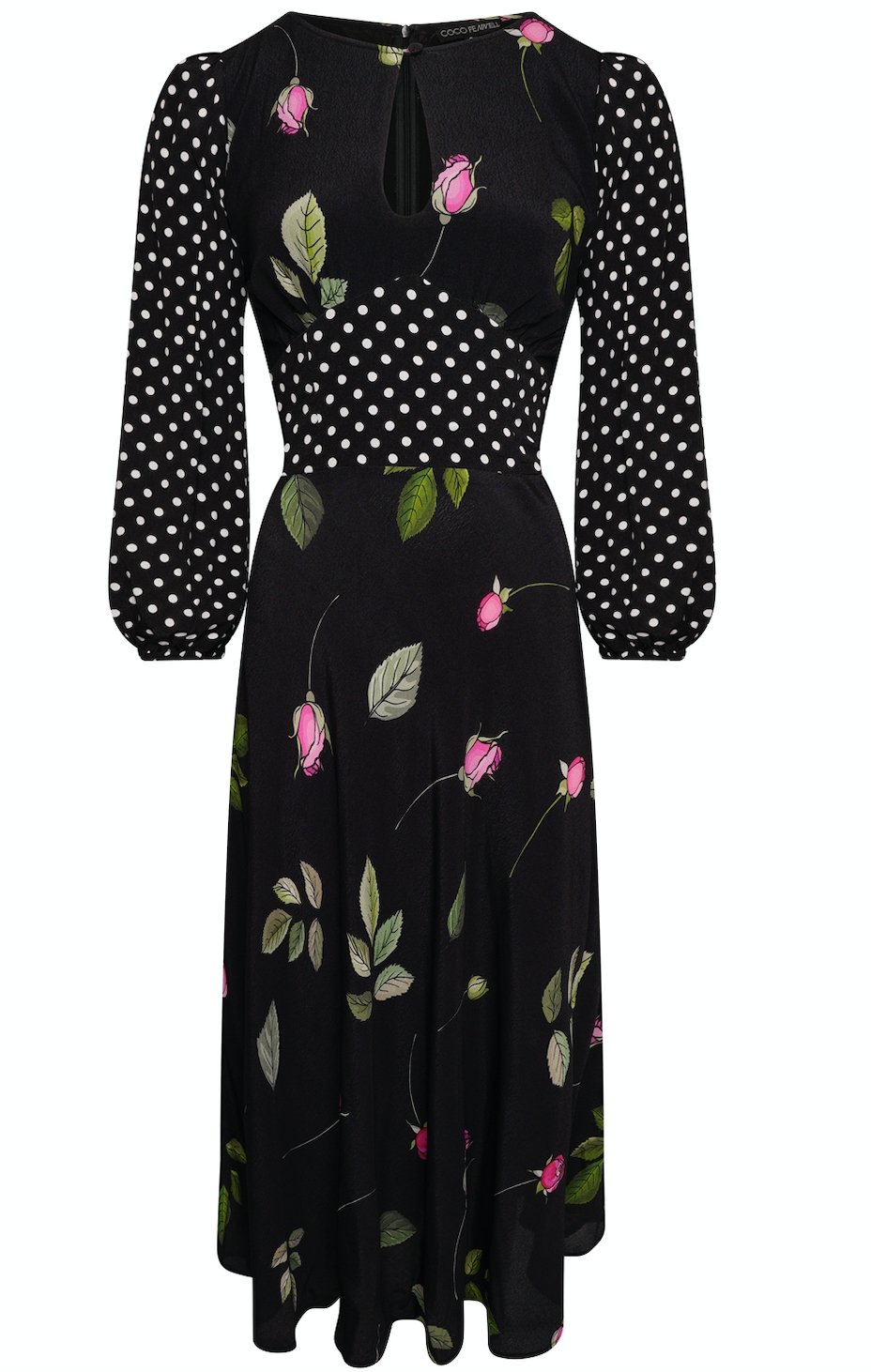 Rose Keyhole dress - Coco Fennell