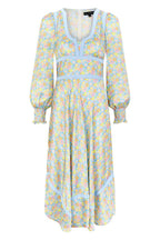 Silky sixties dirndl dress - Coco Fennell