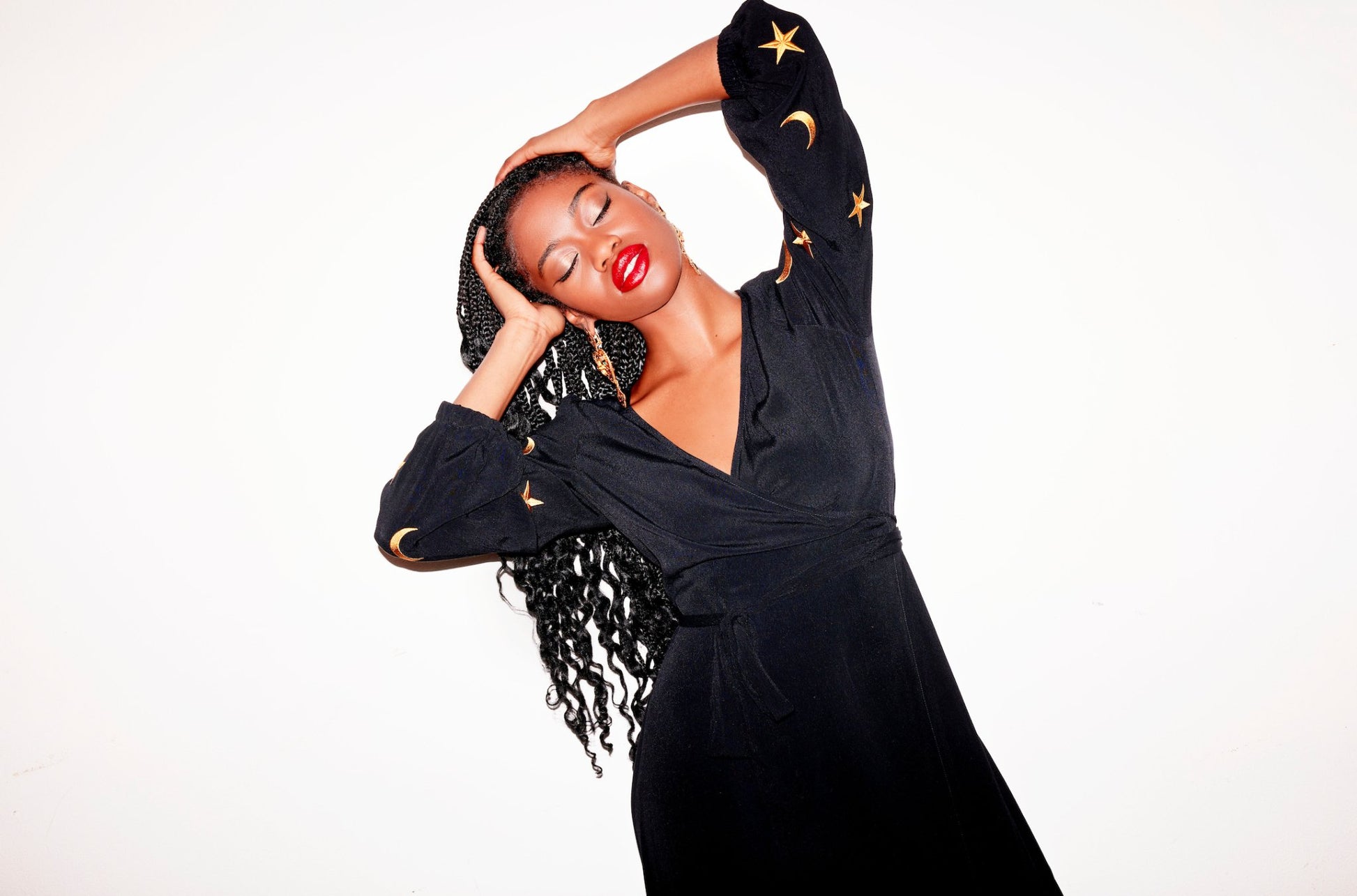 Star wrap Dress *pre-order* - Coco Fennell