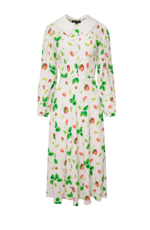 Strawberry collar dress - Coco Fennell
