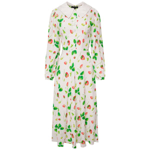 Strawberry collar dress - Coco Fennell