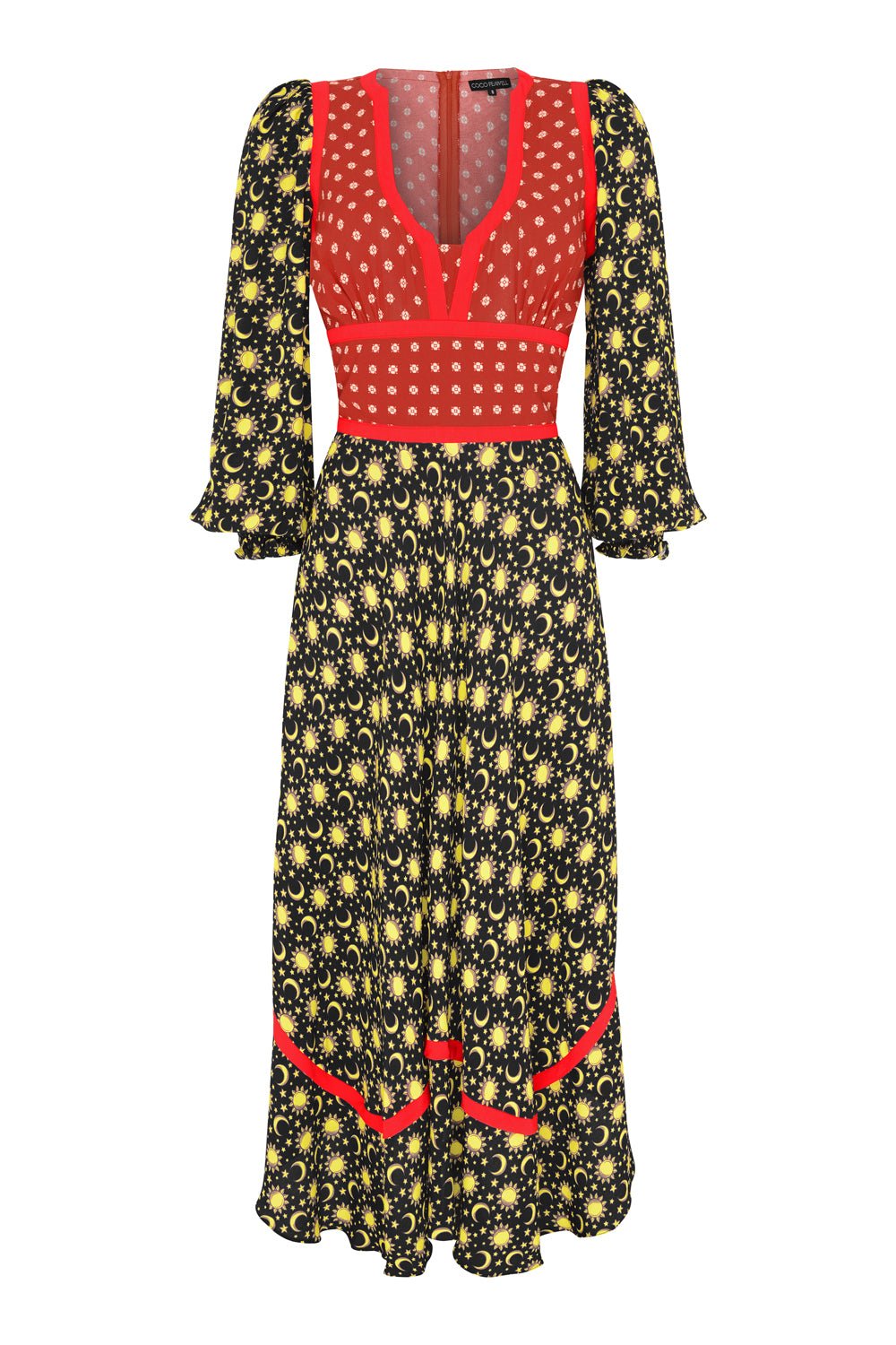 Sun and moon dress - Coco Fennell